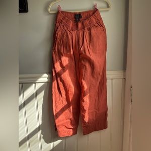 100% linen pants